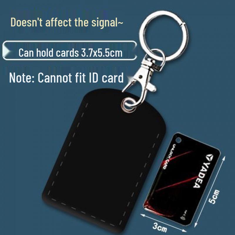 Mini Community Card Case Keychain - ICID Access Protective Sleeve & Bus/Elevator Holder