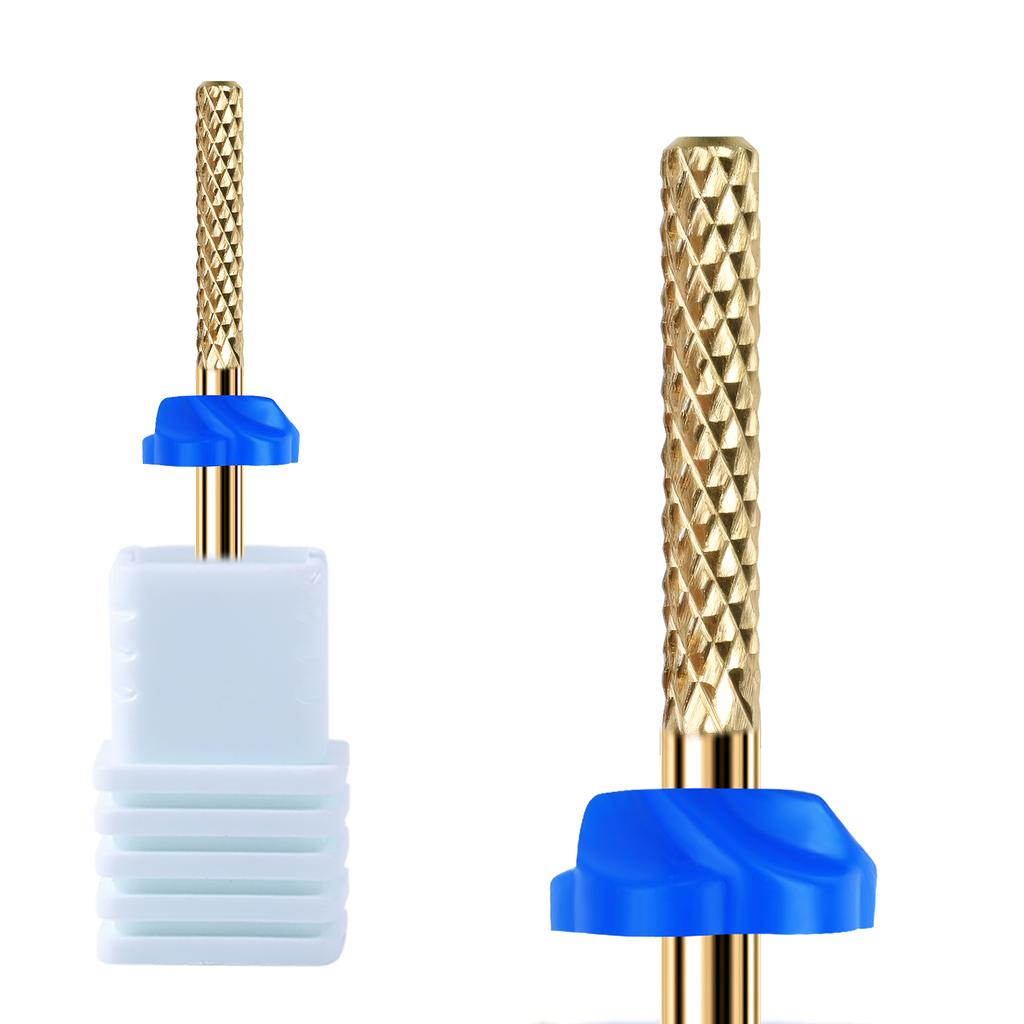 Professionelle Hartmetall-Nagelfräser - 3/32" Wolframstahl für Acryl-Gel- und Naturnägel - Pediküre- und Maniküre-Pflegewerkzeuge