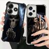 Grim Reaper Skeleton Funny Style Plating Phone Case For Xiaomi Redmi Note 14 15 Pro Plus 13 12 11 11S 11T 10 9S 9 5G Anti-Fall A