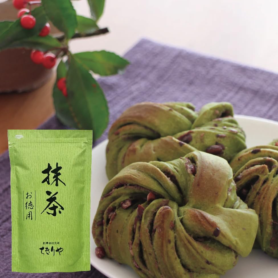 Chikiriya Matcha-Pulver für Matcha-Wert 150g x 2 Beutel Ein Vorteilspack Matcha, der einen festen Matcha hat Sie können ihn trinken als aber er hat einen starken