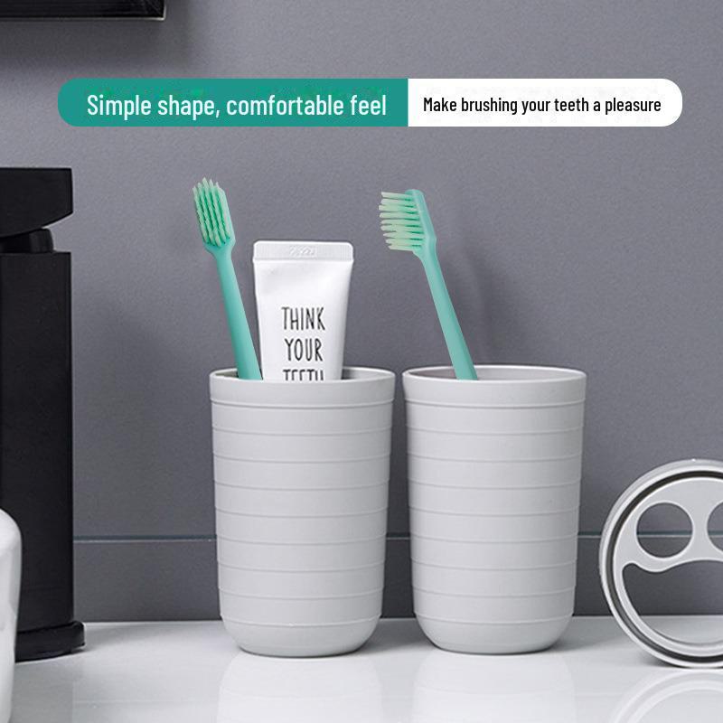 Roman Column Design Adult Toothbrush - Soft Bristle, Wide Head, Single Pack, Four Colors Available