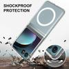 For Motorola Razr 2025 Case TPU + Acrylic Magnetic Phone Cover