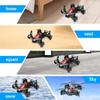 Land-Air Mini Drone Plane Aircraft Dual-Mode Mini Four-Axis Remote Control Aircraft Tumbling Light Unmanned Vehicle Toy