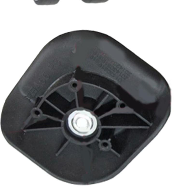 Trolley Casters Mute 360 Degree Swivel Suitcase Rubber Wheels 60x12mm 4pcs/Set