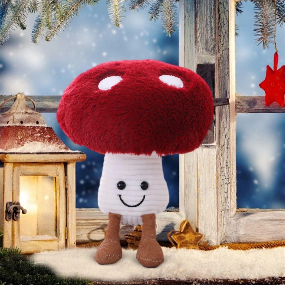 Child Baby Collection Mushroom Plush Toys Vegetables Mushroom Soft Plush Doll Mushroom Stuffed Toy