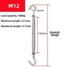 304 Stainless Steel CC Close Type Turnbuckle Adjustable Turnbuckle Tightener  Outdoor Hardware