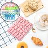 2 Pack Golf Ball Chocolate Molds 32 Cavities Golf Ball Sports Silicone Ice Cube Molds Golf Bags Shirts Golfer Shapes Mould for Chocolate Candy