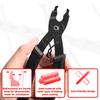 PINMOAP 1PC Bicycle Chain Magic Buckle Pliers Tool Set Durable Stainless Steel Multifunctional Chain Maintenance Tool Set