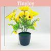Artificial Sunflower Simulated Artificial Flower Potted Decoration Interior