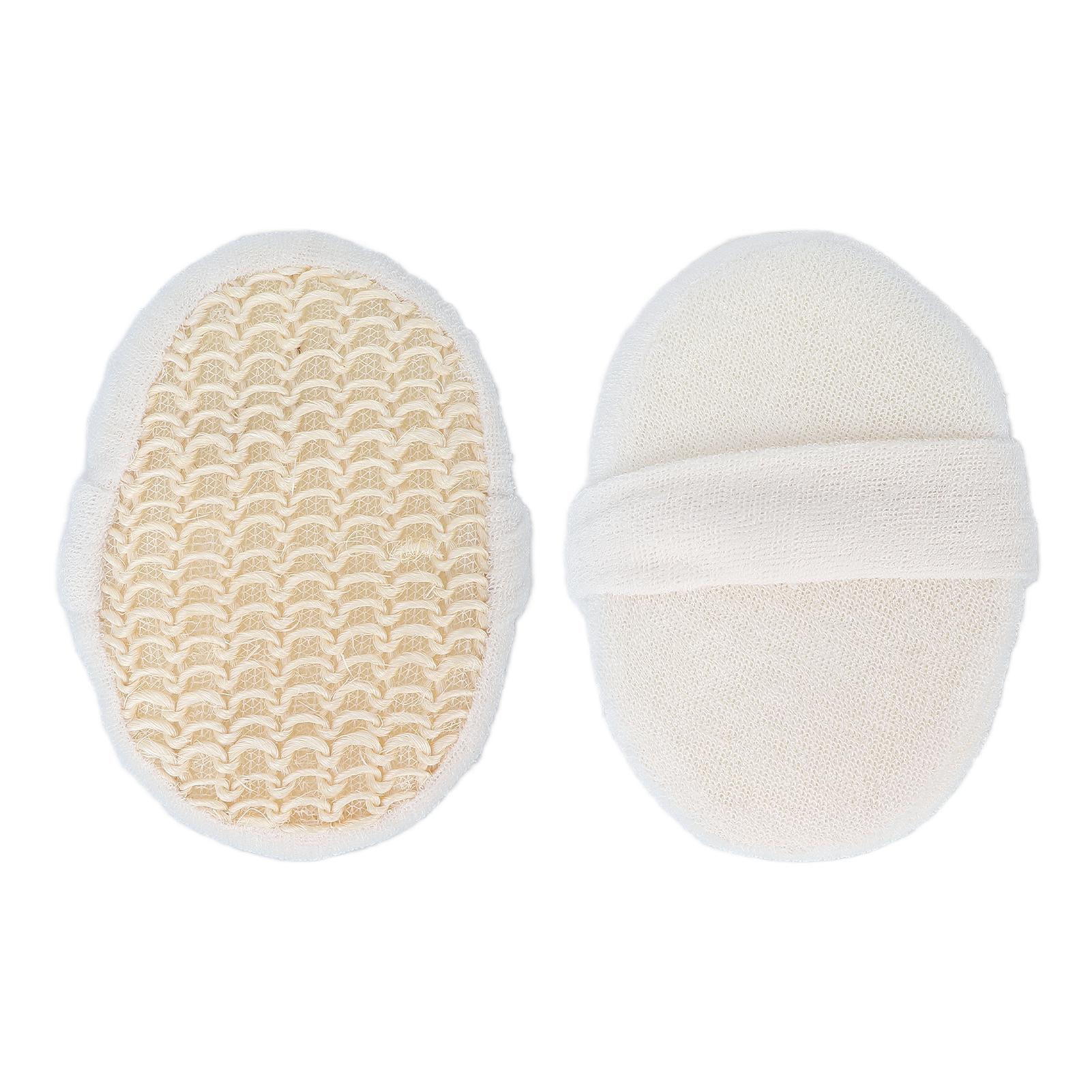 

Household Exfoliating Body Scrubber Men Women Fiber Shower Bath Cleansing Sponge Pad