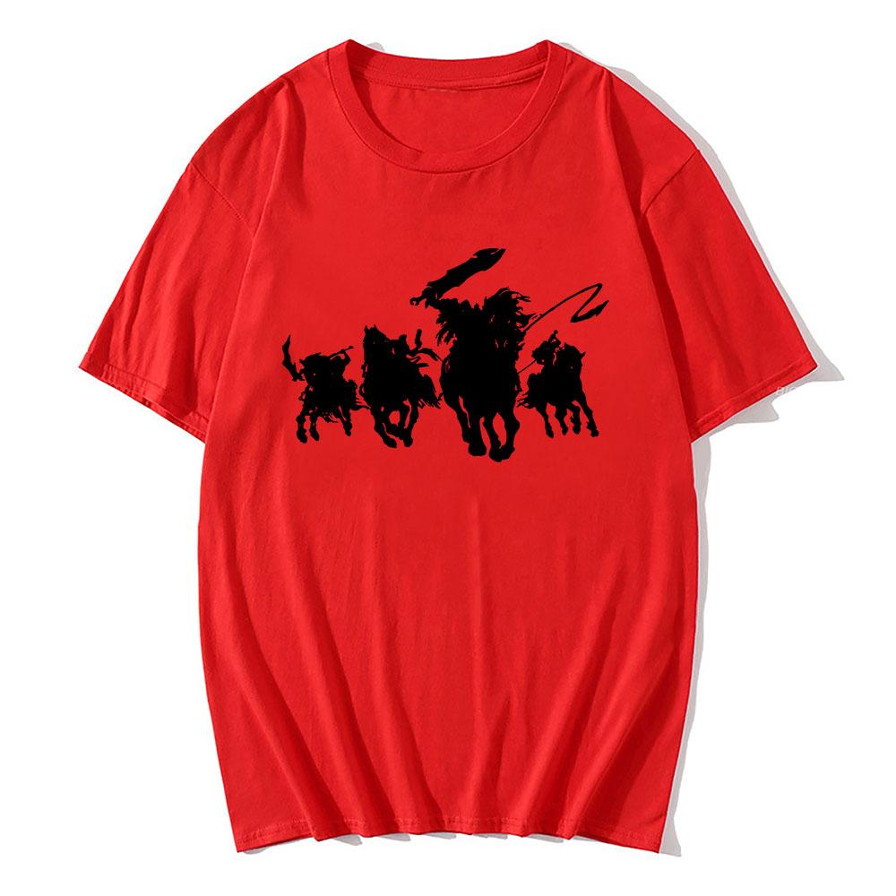 Darksiders Lll Game Graphic Tshirts Summer Crew neck Unisex Tees Short Sleeve T Shirt Graphic Clothing