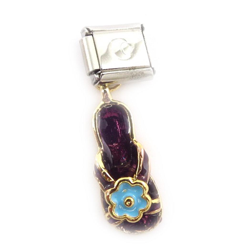 Les Trésors De Lily [C5981] - 'Tong' Violet Mesh