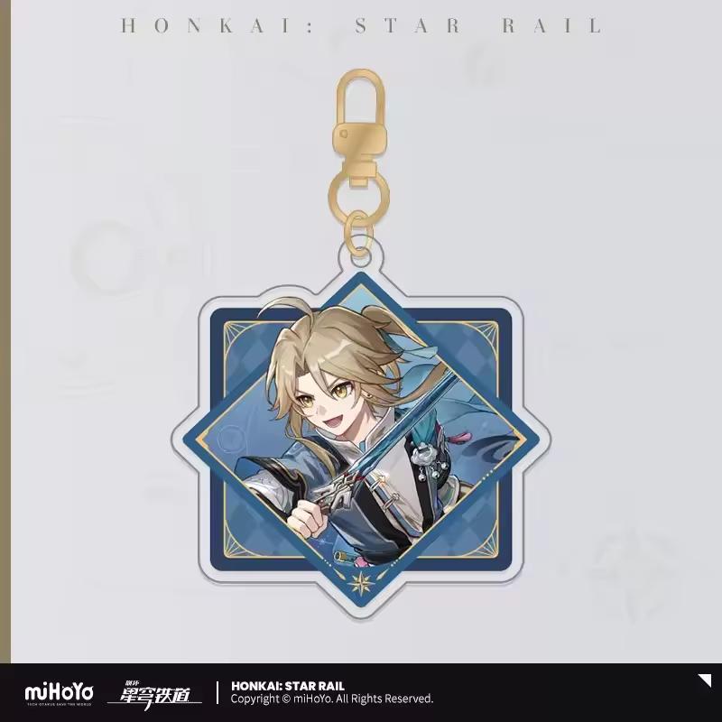 Sunsyea Honkai Star Rail Official Merch miHoYo Original Authentic XJLX Series Badge Vol.1 Dan Heng Blade Kafka Dr. Ratio
