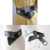 Punk Style Wide Elastic Waist Belt With Rivets Decorative Fashion For Women