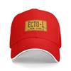Kšiltovka Ghostbuster Ecto 1 Unisex Pánská s potiskem Trucker Hat Letní y2k Cool Běžecká Hippie Clona Snapback
