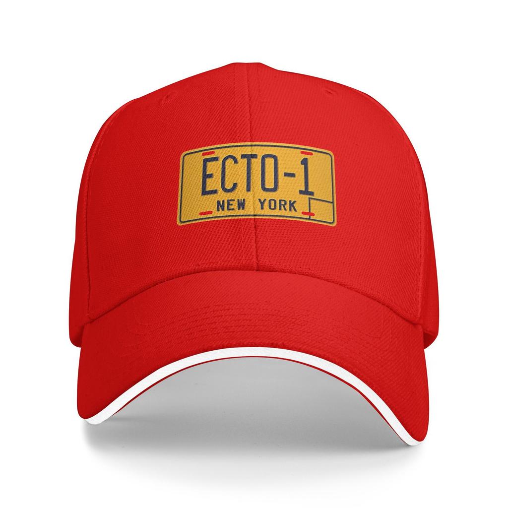 Kšiltovka Ghostbuster Ecto 1 Unisex Pánská s potiskem Trucker Hat Letní y2k Cool Běžecká Hippie Clona Snapback
