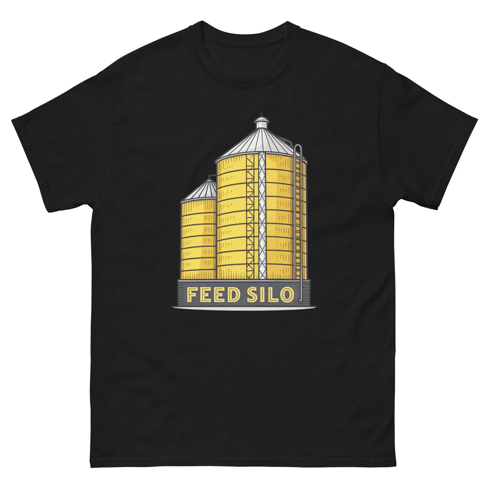 

Feed Silo Farming Rural Life Agriculture T-Shirt 2XL