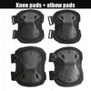 Durable And Safe Unisex Camo Tactical Kneepad Elbow Pads Knee Protector For Men Women Outdoor Sport Working Hunting Skating Safety Gear Kneecap