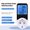 Professional Grade Power Monitoring Socket Electricity Current Detection Energy Cost Overloading Protective 3680W