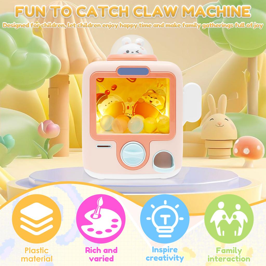 Vending Machine Kid Toy Fun Mini Wall Candy Machine Develop Hand Eye Coordination Claw Game Sensory Toy Children Xmas Gifts Toys