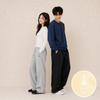 [Fleece-lined] Heavy Cotton Pintuck Wide Long Training Pants (S~4XL)
