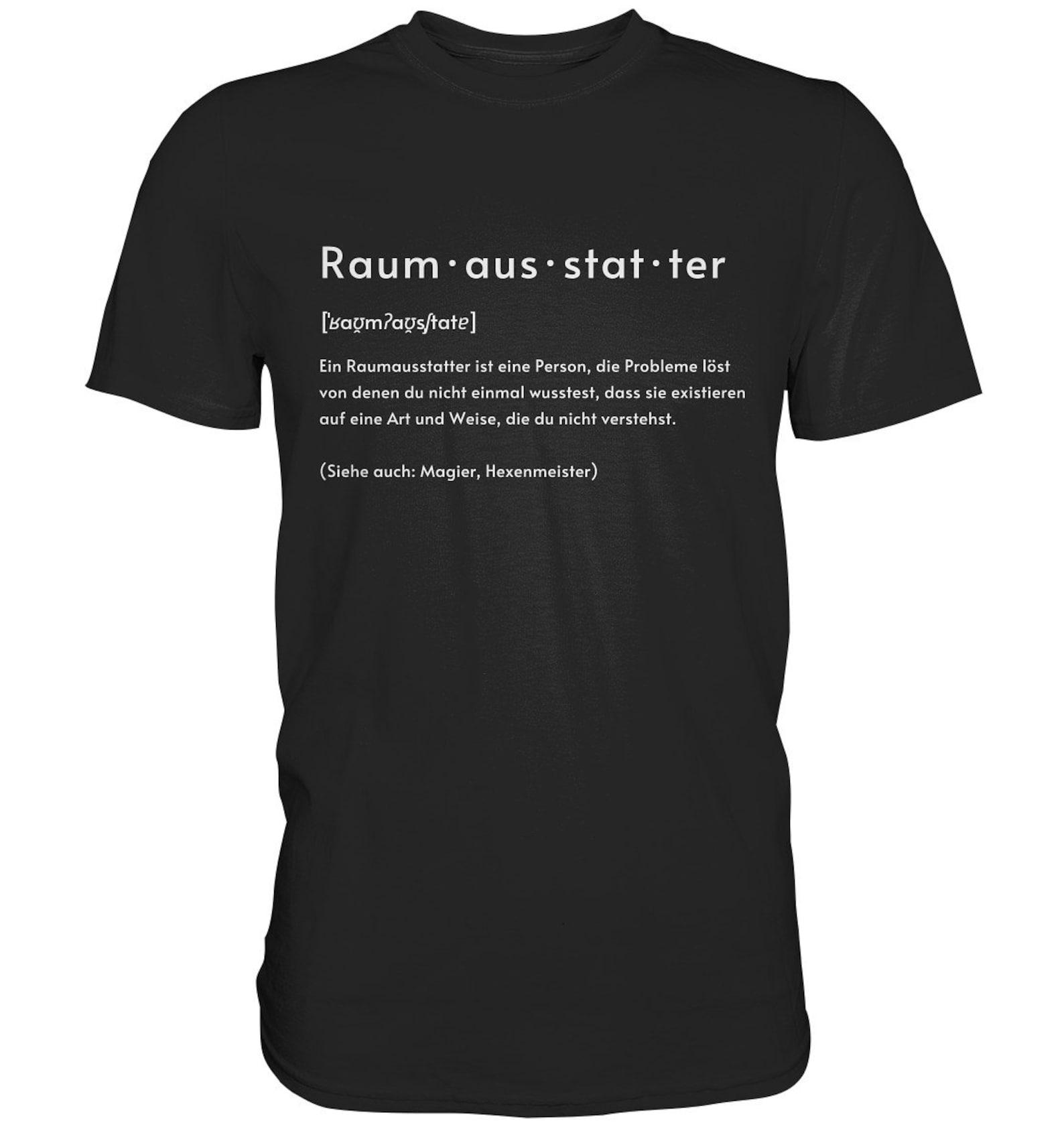 T Shirt Interior Designer Definition Decorator Gift - Personalizable Premium T-Shirt 4XL