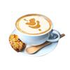 16PCS Coffee Stencils Fancy Coffee Printing Model Milk Cake Stencils Cappuccino Mold Cake Drawing Mould Home Kitchen Supplies