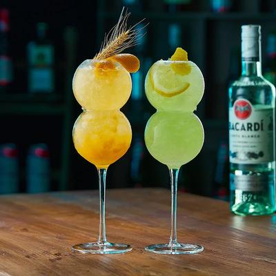 Mesoemia kreativ ins stil bubbelboll hög borosilikat kristallglas högt cocktailglas juiceglas bar specialglas
