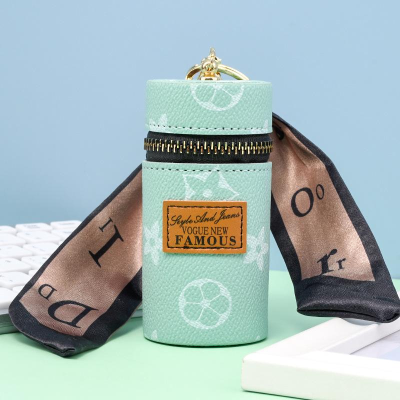 Old flower change bag new small bag pendant earphone bag mouth red envelope mini keychain bag