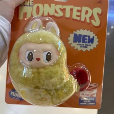 Heißer Verkauf THE MONSTERS WACKY MART Serie Kopfhörertasche Original Spielzeug Puppe Niedliche Anime Figur Ornamente Sammlung Geschenk Autoanhänger Schlüsseltasche