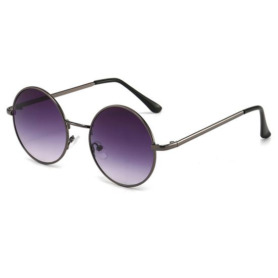 Retro Small Round Sunglasses for Men Women Polarized Circle Sun Glasses UV385 Protection Shades for Beach Vacation