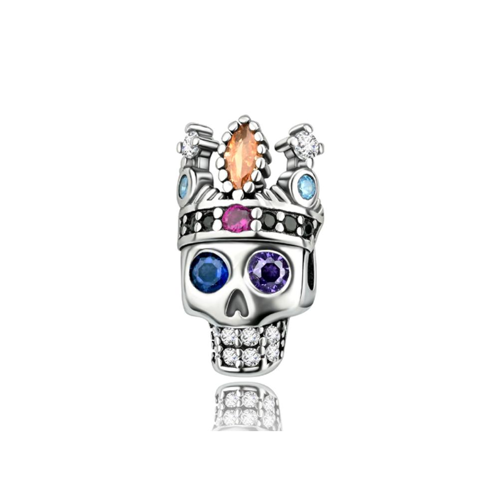 925 Silver Pendant Charms Coin Seal Monkey Bear Butterfly Rose Heart Beads DIY Bracelets Necklaces Fine Jewelry Gifts