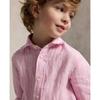 Polo Ralph Lauren Boys 2 7 Years Stripe Linen Shirt