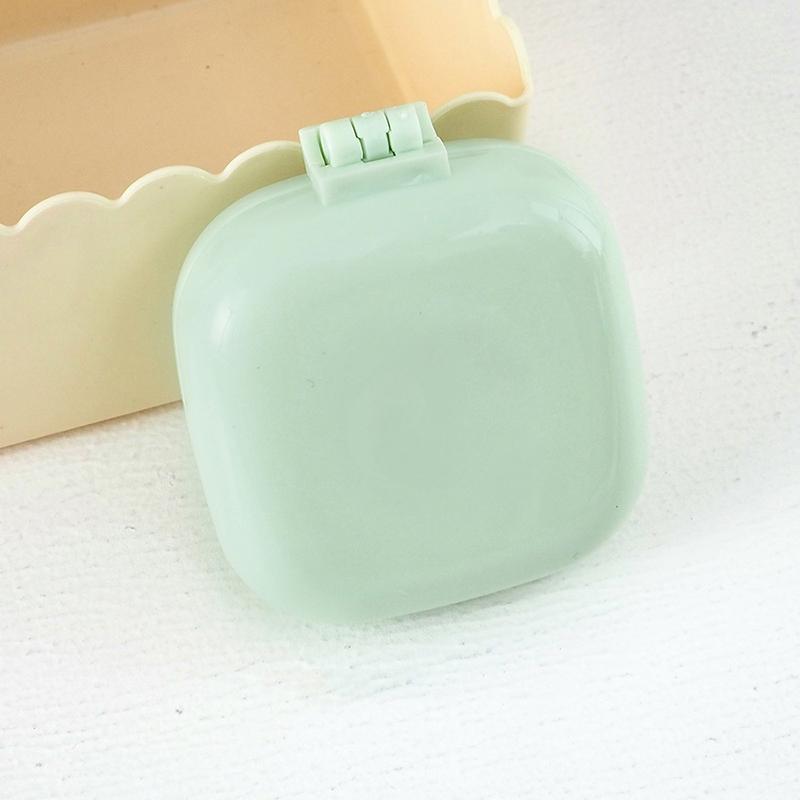 Cute Candy Colored Air Cushion Comb Small Size Travel Portable Massage Comb Folding Mirror Comb Women'S Hair Brush Styling Tool