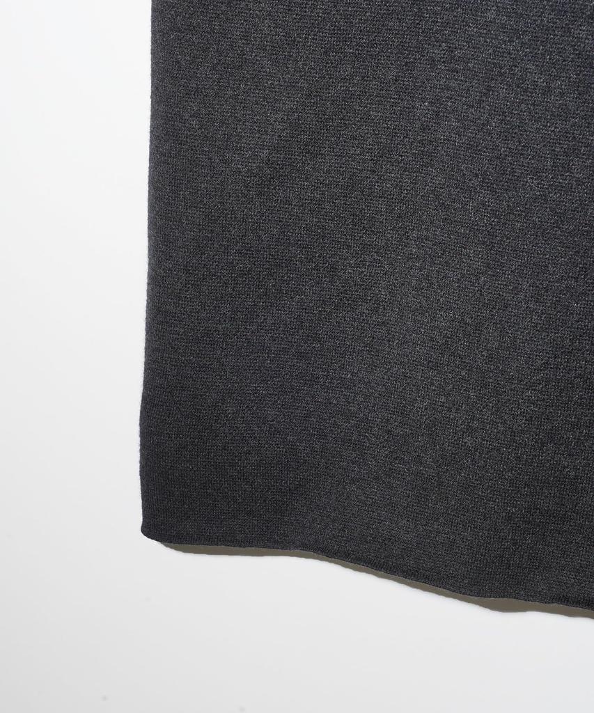 NOISE LINE KNIT BLACK X-girl V-NECK TOP, Women's,