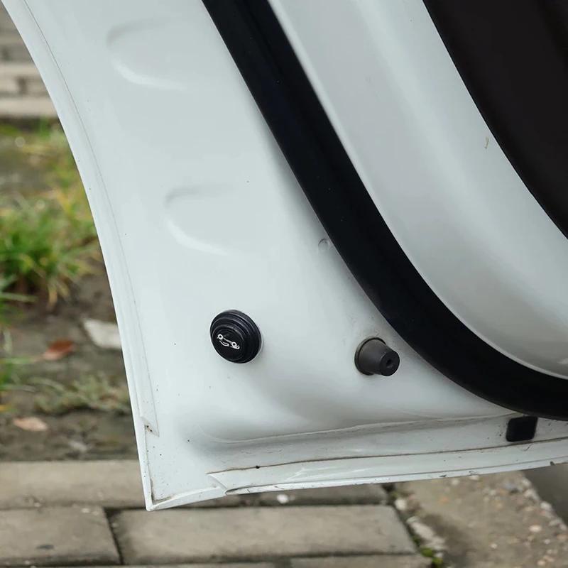 10 ks Podložka pro zvukovou izolaci kufru auta Těsnění tlumící nárazy dveří auta Nárazuvzdorné Zesílené Antikolizní Polštářové Samolepky