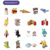Montessori Handmade Colored Paper Set Art Learning Diy Paper-cut Book  Kids Toddlers Children