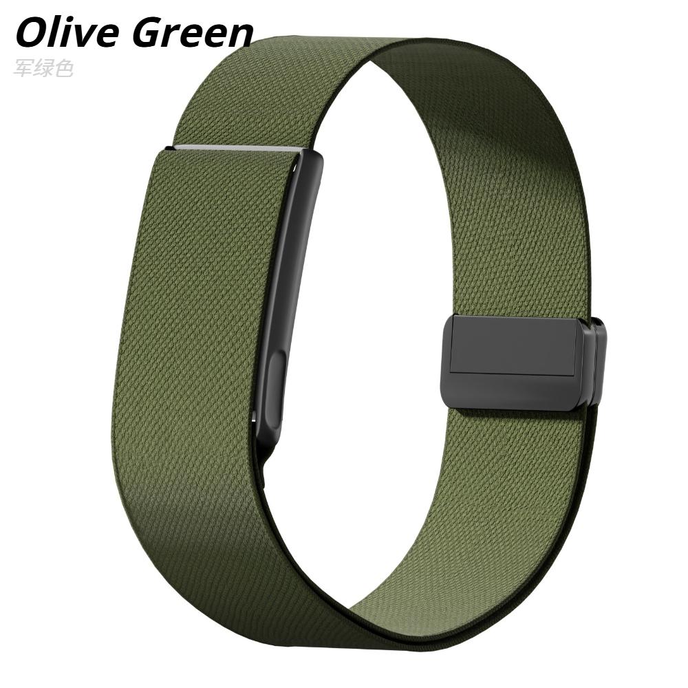 Magnetic Nylon Bicep Band For WHOOP 5.0 Elastic Sport Strap Adjustable Breathable Wristband for Whoop 5.0 Arm Band Woman Man Replace Bracelet