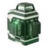 Niigata Seiki SK Green Laser, Full Black, Class 2, 360-Degree Emission, 3.7V Lithium-Ion Battery, GMW-360FL