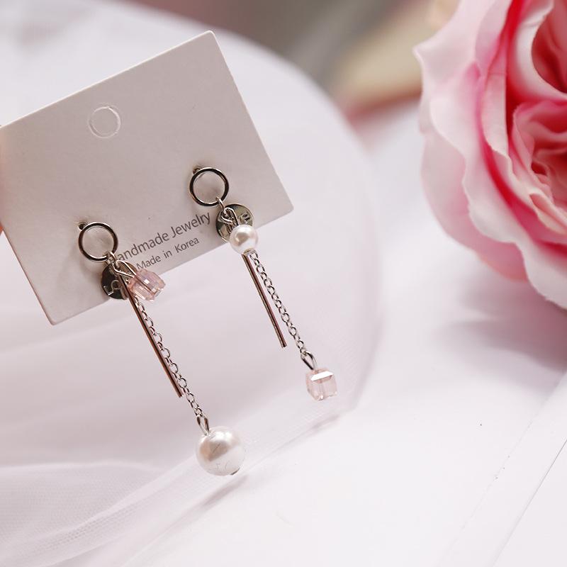 Buy Pink Is a Collection of Lovely Girl Heart Geometry Opal Ear Sweet ...