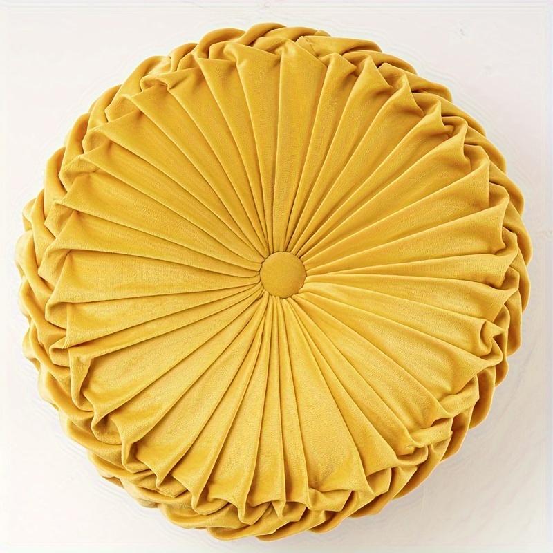 Pumpkin Lumbar Pillow,Living Room Sofa Decorative,Wheel Futon Nordic Pumpkin Pillow,Round Pillow Cushion