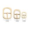 5Pcs Metal Pin Belt Buckles Durable Strap Clasps 12/18/25mm for DIY Shoes Bag Handbag Leather Craft Repair