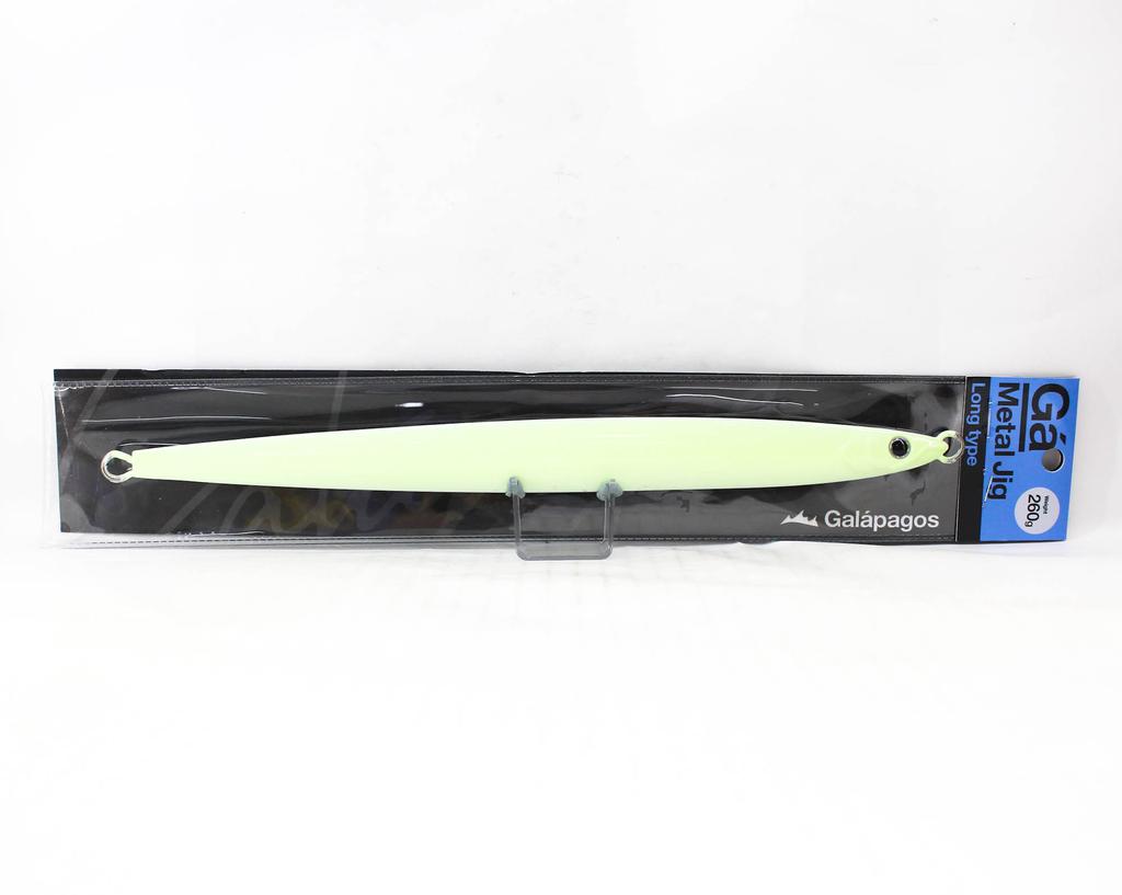 Galapagos Metal Jig Long Type 260 Grams Almi Silver Half Glow (5387)