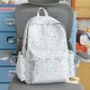 Schoolbag Korean Version Ins Wind Star Backpack Female Student Cute Large Capacity Schoolbag Junior High School Student Leisure Travel Backpack