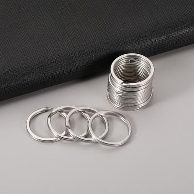 5 peças de conectores de chaveiro para fazer chaveiros DIY 15/20/25/28/30/35 mm acessórios de moldura circular conector de anel dividido