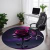 1pc Rose Nebula Office Round Area Rug, Under Office Chairs Bedroom Living Room Home Decor, Room Deco, Available In Various Sizes