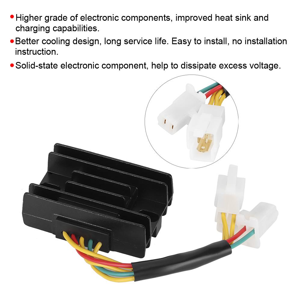 Voltage Regulator Rectifier for Suzuki GN125 1982 83 91 97 GZ250 1999 00 02 10