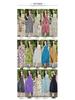 New Summer Floral Cotton-Silk Sleeveless Dress - Plus Size, Loose Fit, Slimming, Vacation Style Mom’s Long Dress