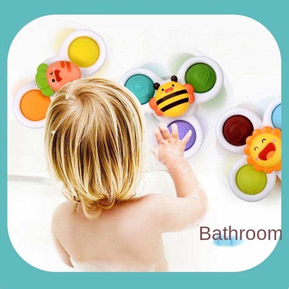 Saugnapf-Basis Wasserspielzeug Cartoon-Design Lernspielzeug Saugnapf-Spielzeug Frühe Bildung