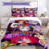 Digital Circus Customize Your Name Bedding Set Breathable Duvet Cover with Pillowcases Home Decoration Birthday Gift